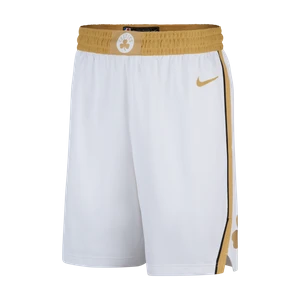 Spodenki męskie Boston Celtics City Edition Nike NBA Swingman - Biel