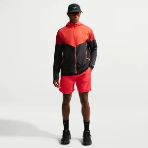 Spodenki męskie do biegania z wszytą bielizną Nike Miler Dri-FIT 18 cm - Czerwony