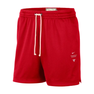 Spodenki męskie do koszykówki z siateczki Dri-FIT 13 cm Chicago Bulls Standard Issue - Czerwony Nike