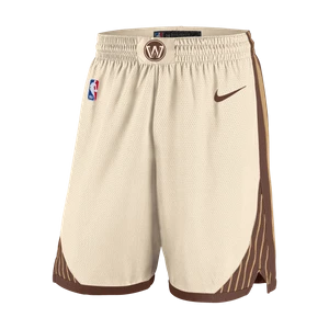 Spodenki męskie Golden State Warriors City Edition Nike Dri-FIT NBA Swingman - Brązowy