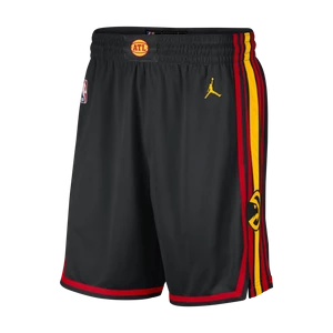 Spodenki męskie Jordan NBA Swingman Hawks Statement Edition 2020 - Czerń