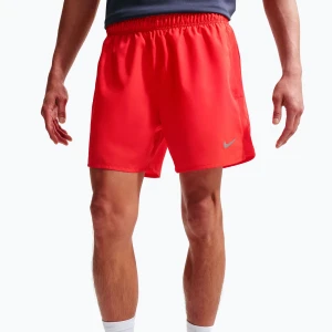 Spodenki męskie Nike Dri-Fit Challenger 7" Brief-Lined light crimson/light crimson