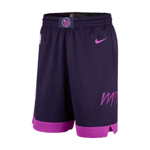 Zdjęcie produktu Spodenki męskie Nike Dri-FIT NBA Swingman Minnesota Timberwolves City Edition - Fiolet
