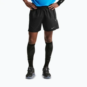 Spodenki męskie Nike Miler Dri-Fit Brief Lined 5" black/black