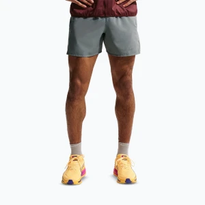 Spodenki męskie Nike Miler Dri-Fit Brief Lined 5" smoke grey / smoke grey