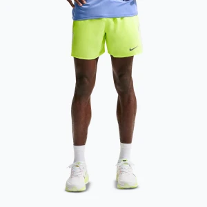 Spodenki męskie Nike Miler Dri-Fit Brief Lined 5" volt ice/barely volt