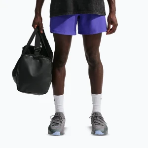 Spodenki męskie Nike Pro Training Dri-Fit 6" persian violet/black