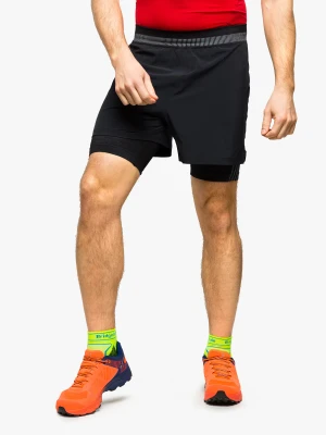 Spodenki męskie Smartwool Intraknit Active Lined Short - black