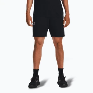 Spodenki męskie Under Armour Icon Fleece black/white
