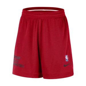 Spodenki męskie z siateczki Nike NBA Chicago Bulls - Czerwony