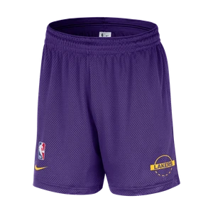 Spodenki męskie z siateczki Nike NBA Los Angeles Lakers - Fiolet
