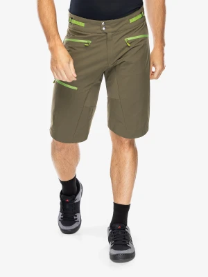 Spodenki na rower Norrona Fjora Flex1 Mid Weight Shorts - olive night/norrona green