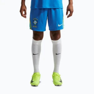 Spodenki piłkarkie męskie Nike Brazil 2026 Stadium Home lt photo blue / light menta / white