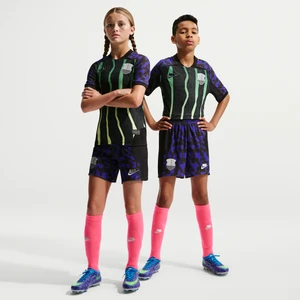 Spodenki piłkarskie Aero-FIT dla dużych dzieci Nike x LEGO® Collection - Niebieski