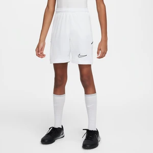 Spodenki piłkarskie dla dużych dzieci 18 cm Dri-FIT Nike Academy - Biel