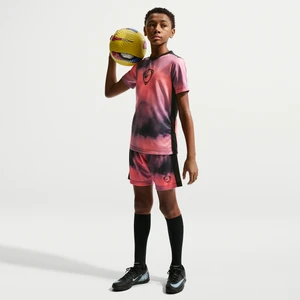 Spodenki piłkarskie dla dużych dzieci Dri-FIT Nike Academy+ - Różowy