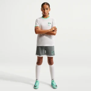 Spodenki piłkarskie dla dużych dzieci (dziewcząt) 10 cm Nike Dri-FIT Sam Kerr Academy - Szary
