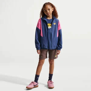 Spodenki piłkarskie dla dużych dzieci Kylian Mbappé Club Fleece - Brązowy Nike