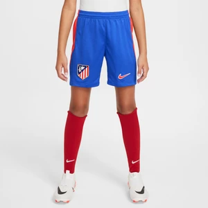 Spodenki piłkarskie dla dużych dzieci Nike Dri-FIT Atlético Madryt Stadium 2024/25 (wersja domowa) – replika - Niebieski