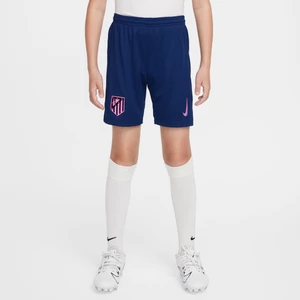 Spodenki piłkarskie dla dużych dzieci Nike Dri-FIT Atlético Madryt Stadium 2024/25 (wersja trzecia) – replika - Niebieski