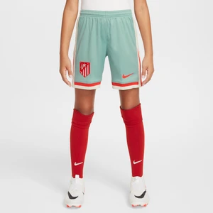 Spodenki piłkarskie dla dużych dzieci Nike Dri-FIT Atlético Madryt Stadium 2024/25 (wersja wyjazdowa) – replika - Zieleń