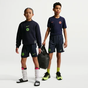 Spodenki piłkarskie dla dużych dzieci Nike Dri-FIT Erling Haaland Academy - Niebieski