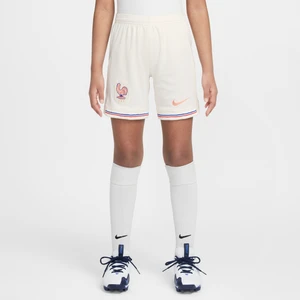 Spodenki piłkarskie dla dużych dzieci Nike Dri-FIT FFF Stadium 2025/26 (wersja wyjazdowa) – replika - Brązowy