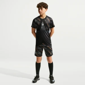Spodenki piłkarskie dla dużych dzieci Nike Dri-FIT FFF Stadium Goalkeeper 2026 – replika - Czerń