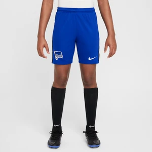 Spodenki piłkarskie dla dużych dzieci Nike Dri-FIT Hertha BSC Stadium 2024/25 (wersja domowa/wyjazdowa) (replika) - Niebieski