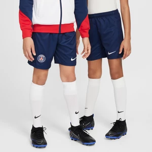 Spodenki piłkarskie dla dużych dzieci Nike Dri-FIT Paris Saint-Germain Stadium 2024/25 (wersja domowa) – replika - Niebieski