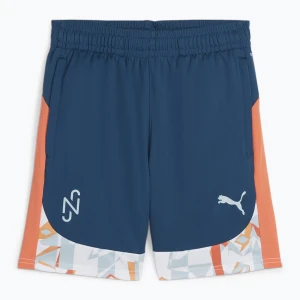 Zdjęcie produktu Spodenki piłkarskie dziecięce PUMA Neymar JR Creativity Training ocean tropic/hot heat