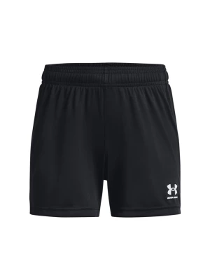 Spodenki piłkarskie dziewczęce Under Armour UA G's Ch. Knit Short - czarne