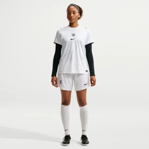 Damskie spodenki piłkarskie Nike Dri-FIT Como Stadium (wersja domowa) – replika - Biel