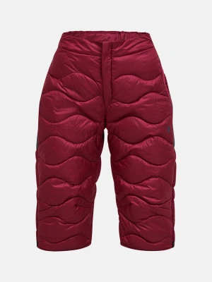 Spodenki puchowe damskie Peak Performance Helium Down vertical zenith/motion grey