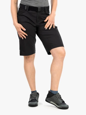 Spodenki rowerowe damskie Mons Royale Virage Bike Shorts - black