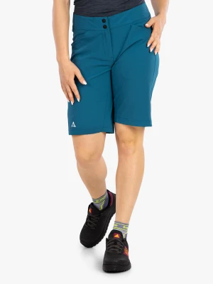 Spodenki rowerowe damskie Schoffel Shorts Danube - lakemount blue