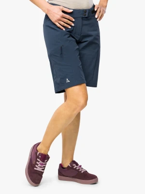 Spodenki rowerowe damskie Schoffel Shorts Montosoli - dress blues