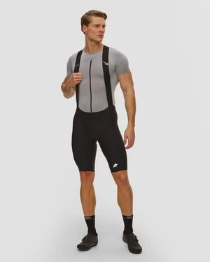 Spodenki Rowerowe Męskie Assos Equipe R Bib Shorts S11 Czarne