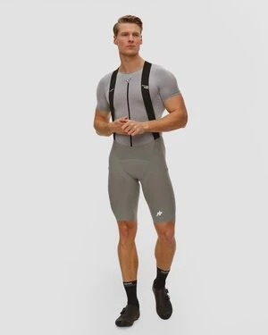 Spodenki Rowerowe Męskie Assos Equipe R Bib Shorts S11 Zielone