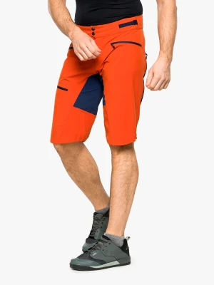 Spodenki rowerowe Norrona Fjora Flex1 Mid Weight Shorts - rooibos tea/indigo night