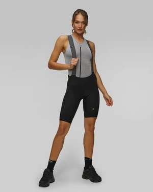 Spodenki rowerowe z szelkami damskie Assos Uma Gtv Bib Shorts C2 Evo czarne