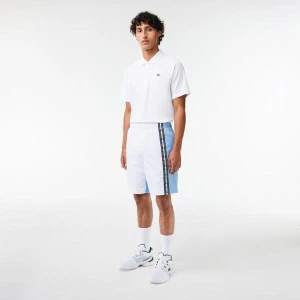 Zdjęcie produktu Spodenki tenisowe Lacoste Regular Fit z włókna z recyklingu