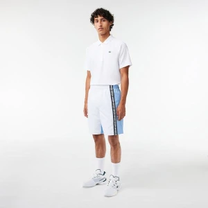 Spodenki tenisowe Lacoste Regular Fit z włókna z recyklingu