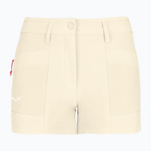 Spodenki trekkingowe damskie Salewa Puez DST Cargo oatmeal Beżowy
