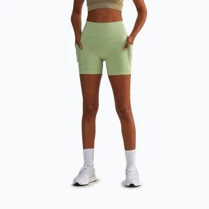 Spodenki treningowe damskie BeShaped Lift Me Up light green