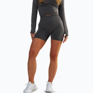 Spodenki treningowe damskie BeShaped Power Up! grey