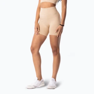 Spodenki treningowe damskie Carpatree Simply Seamless perfrct beige