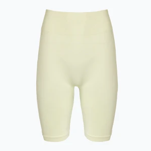 Spodenki treningowe damskie Gymshark Flex Cycling green / marl Żółty