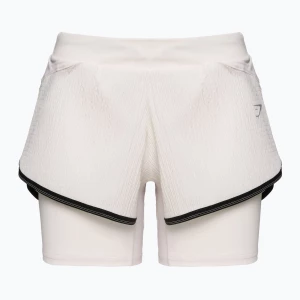 Spodenki treningowe damskie Gymshark Speed white