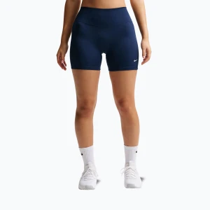 Spodenki treningowe damskie Nike One midnight navy/white Granatowy